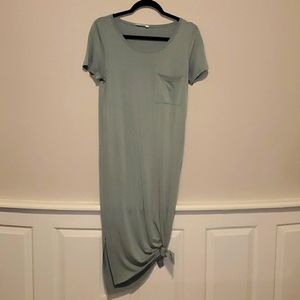 Double Zero pocket tshirt dress